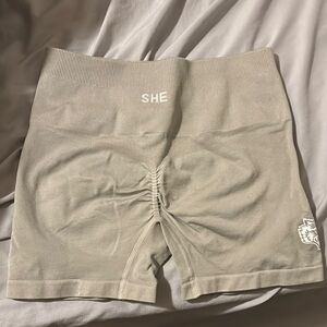 Beige Women's Shorts